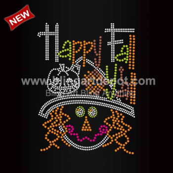 Happy Fall Y'all Rhinestone Transfers Happy Fall Y'all Rhinestone Transfers